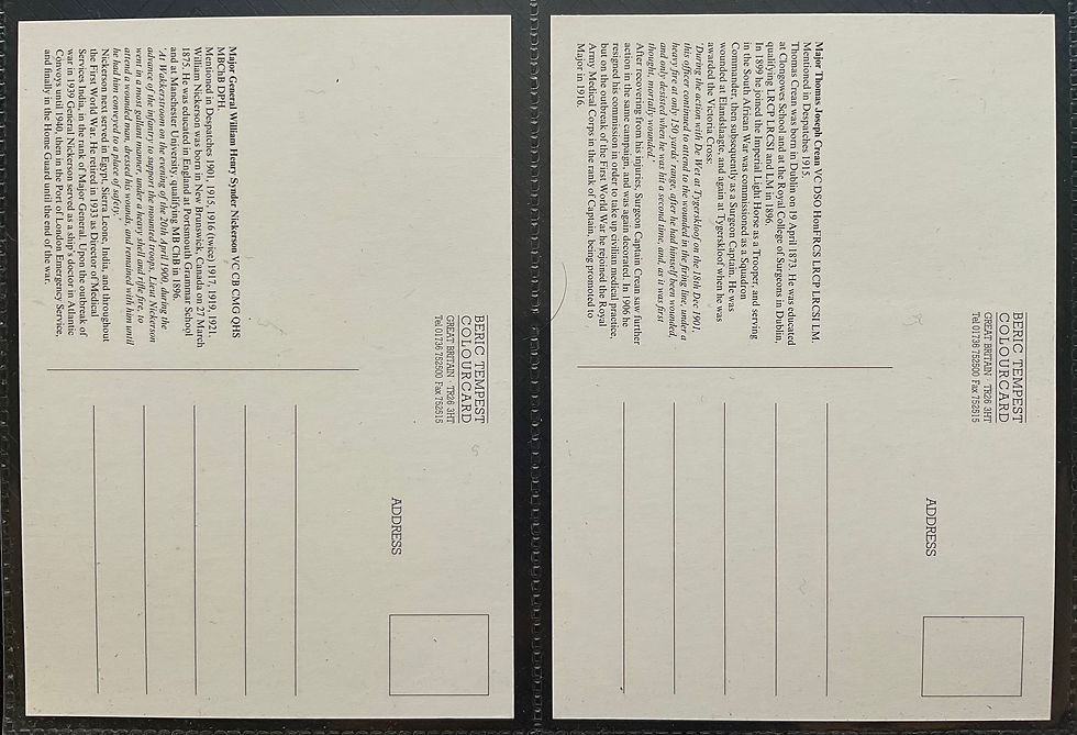 Thumbnail: Beric Tempest Colourcard World War 2 Scenes Trade Cards