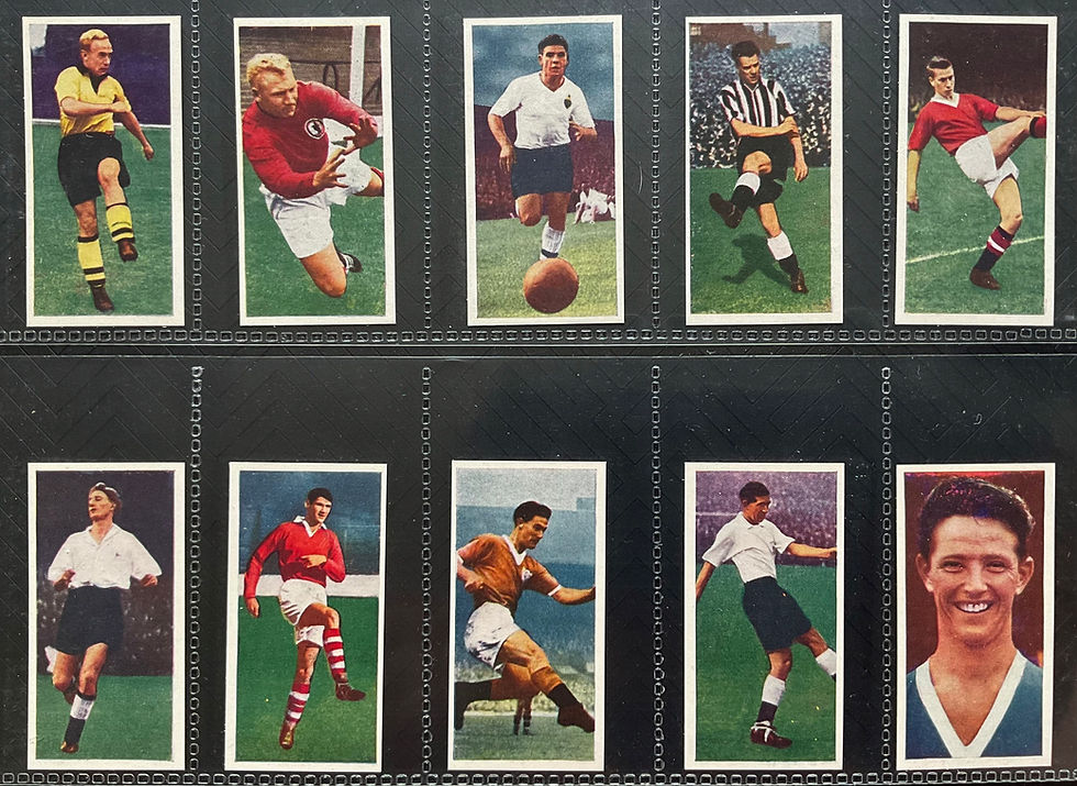 Thumbnail: Cadet Sweets Footballers Inverted Back Confectionary Cards