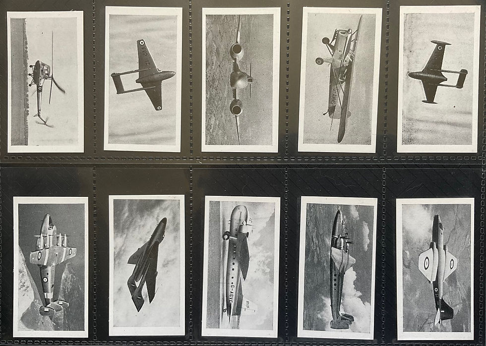 Thumbnail: Beano Modern Aircraft Beano Educational Series Trade Cards