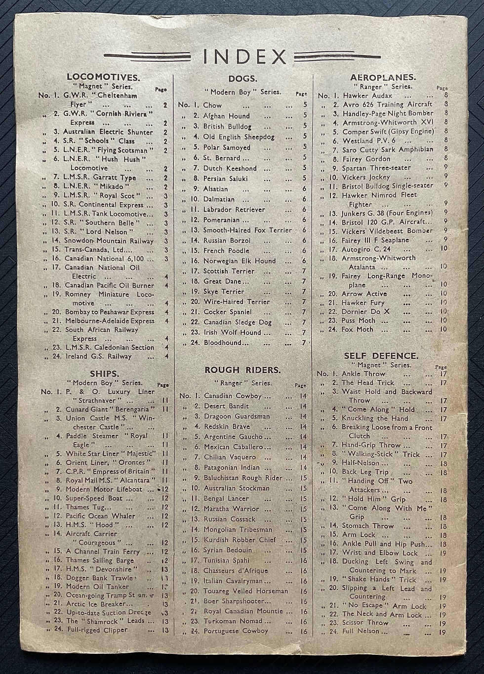 Thumbnail: Every Boys World In Pictures 6 Sets Of Trade Cards