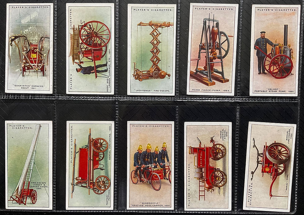 Thumbnail: Players Fire Fighting Appliances Cigarette Cards