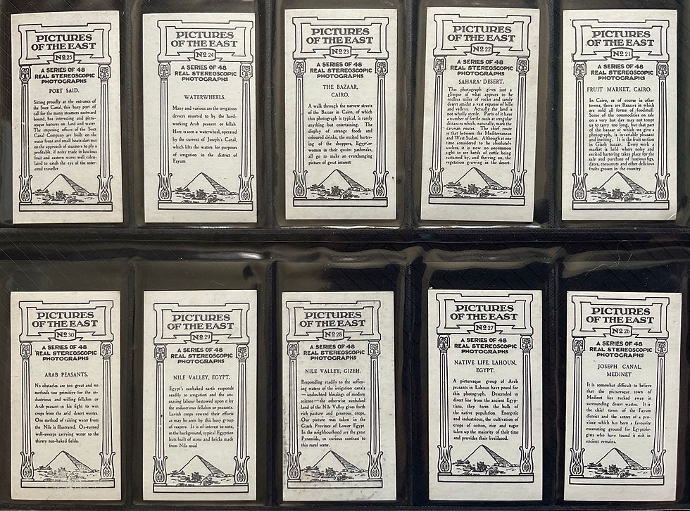 Thumbnail: British American Tobacco B.A.T Pictures Of The East Cigarette Cards