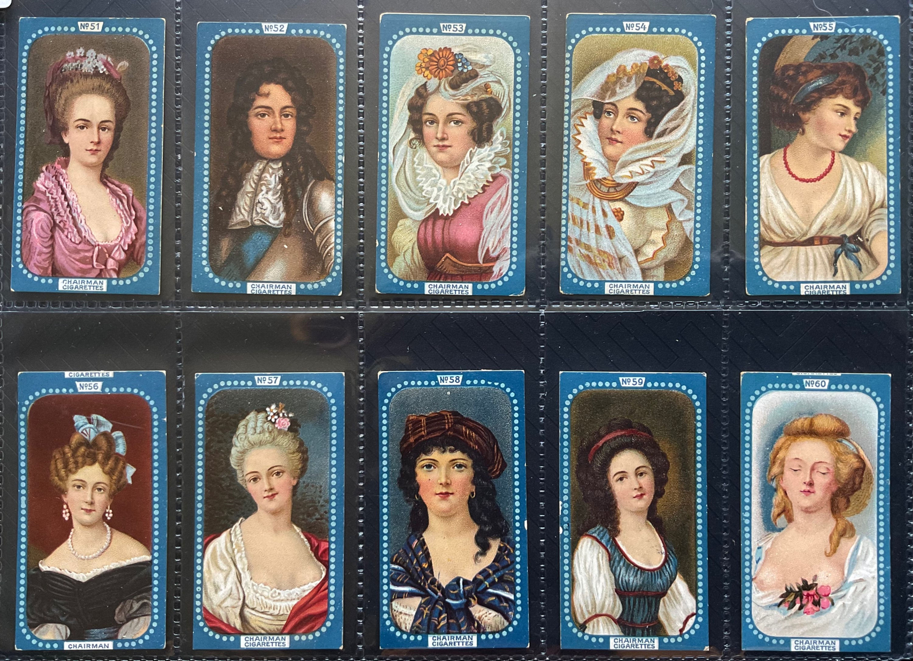 Lea Miniatures 51-100 Cigarette Cards