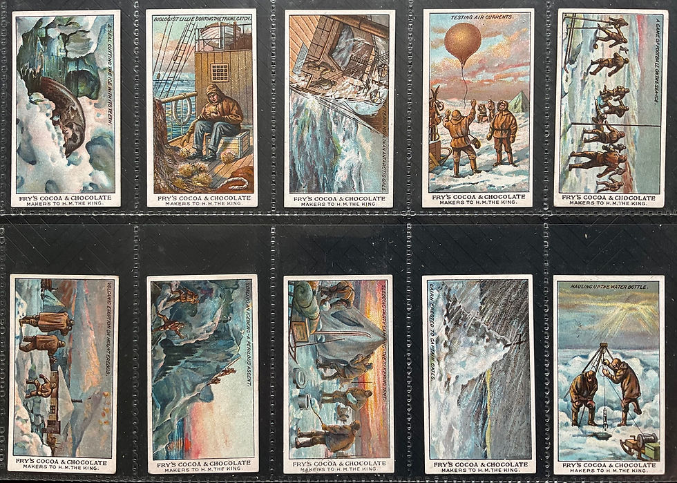 Thumbnail: Fry's With Captain Scott At The South Pole Confectionary Cards