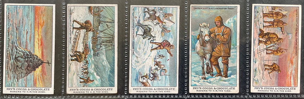 Thumbnail: Fry's With Captain Scott At The South Pole Confectionary Cards