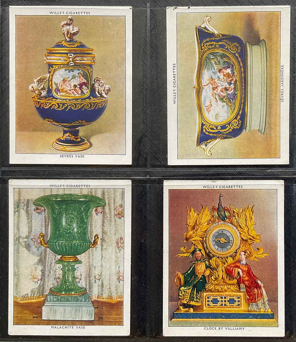 Thumbnail: Wills The Kings Art Treasures Cigarette Cards