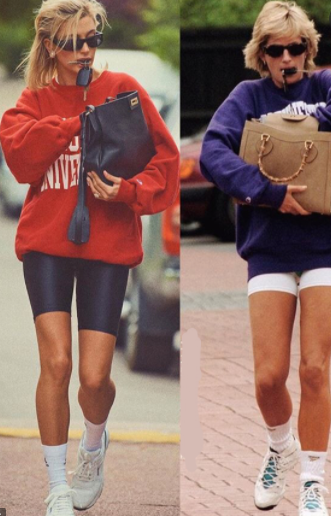Stile Sportivo con Ciclisti Lady D