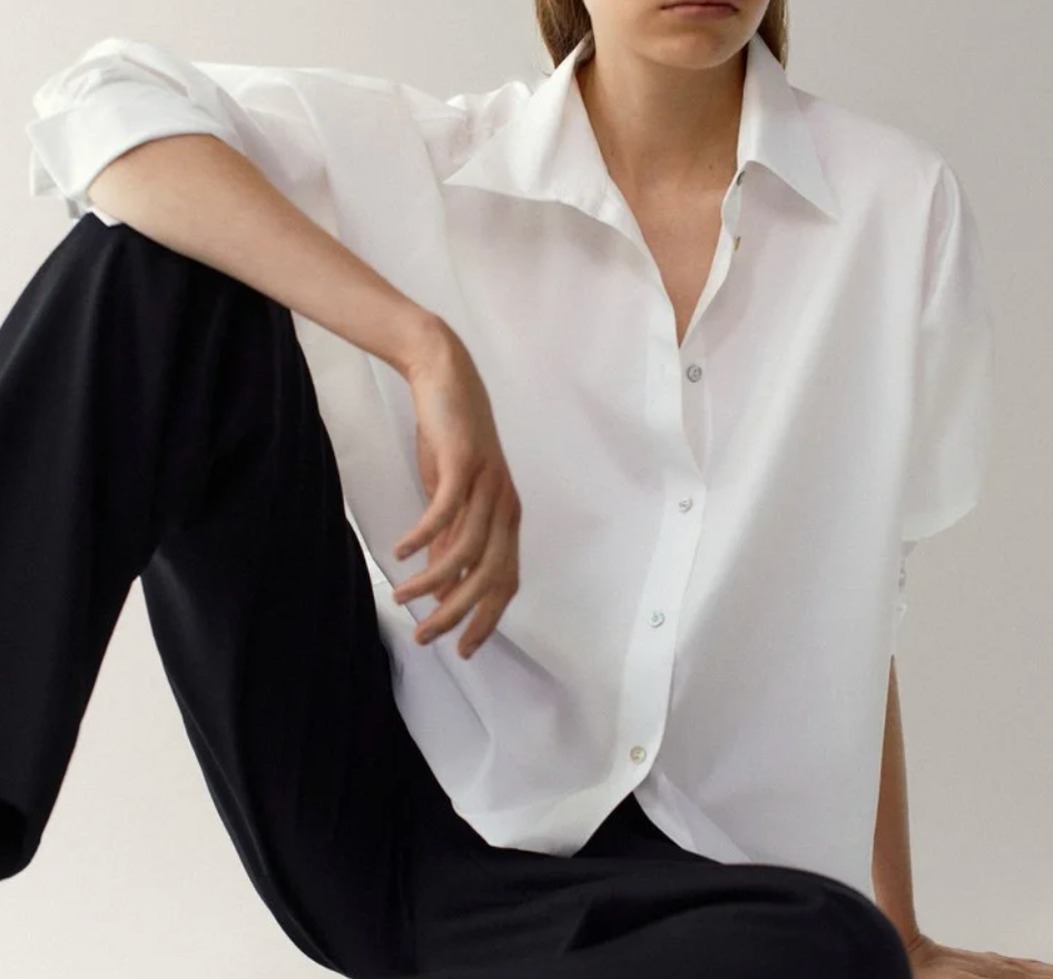 camicia biaca
