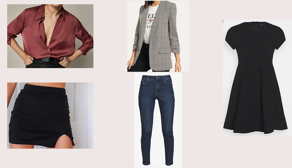 outfit fisico a rettangolo