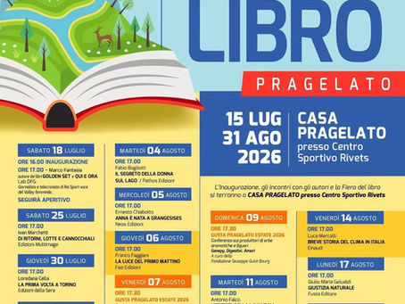 La prima volta a Torino partecipa a Fiera del Libro 35^ edizione Pragelato