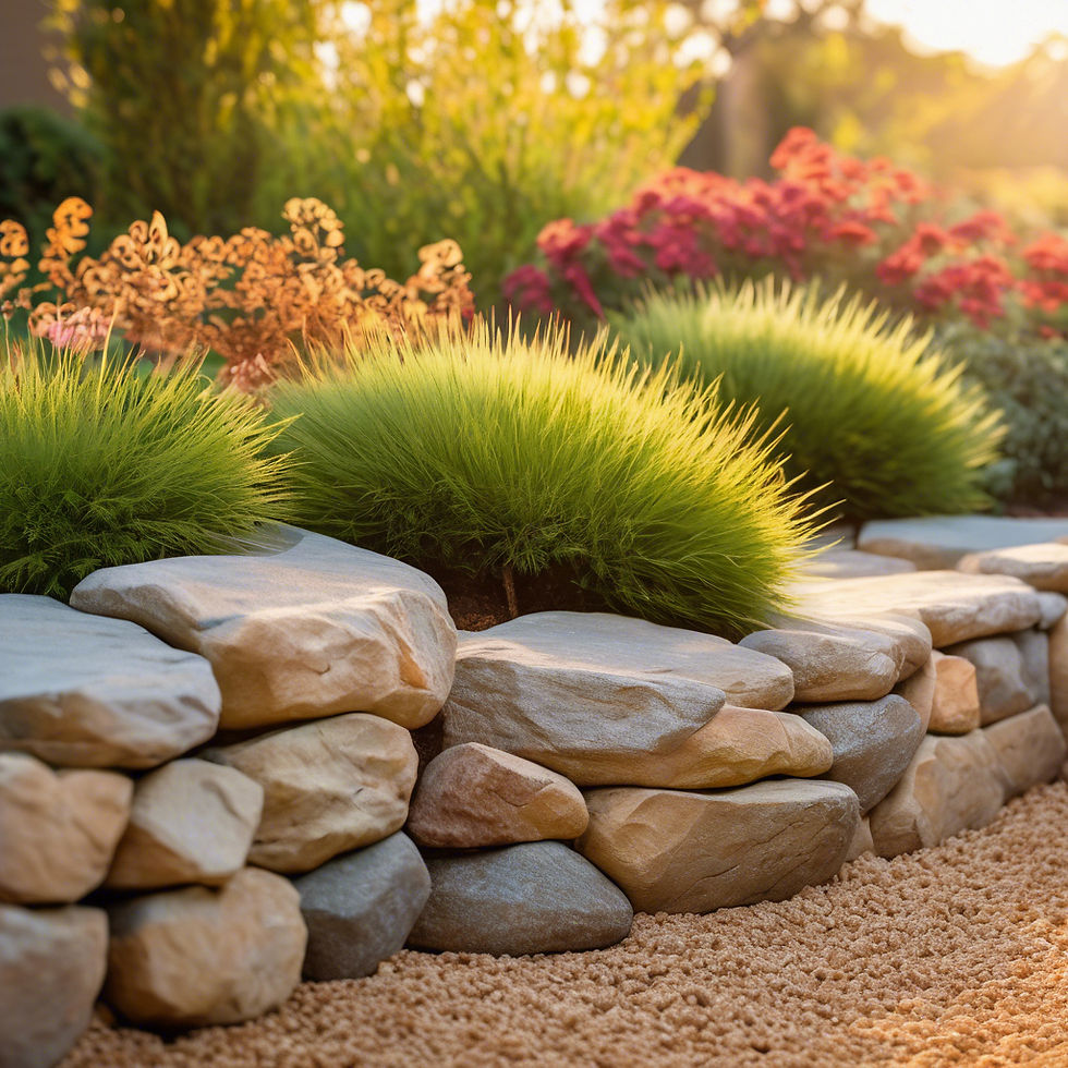 small decorative rock features premium, ultra high-resolution outdoor image of Light Land