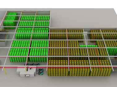 maximum cubic storage at 3pl