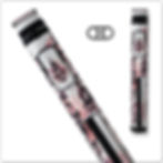 Athena Heartburn ATHC03 2x2 Hard Pool Cue Case