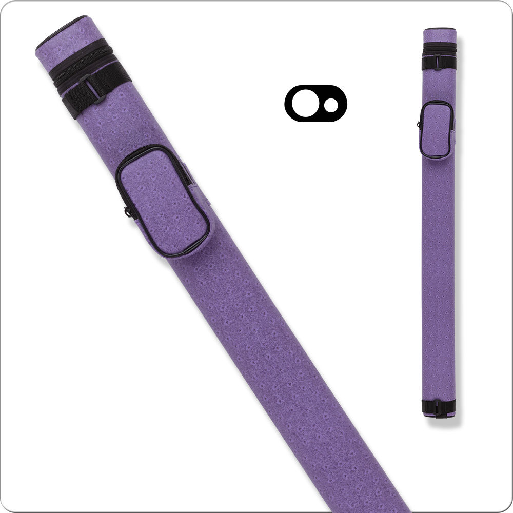 Action AC11 1x1 Hard Pool Cue Case - Purple