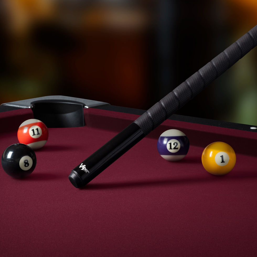 Thumbnail: Viper 50-0703 Sure Grip Pro Black Billiard/Pool Cue Stick