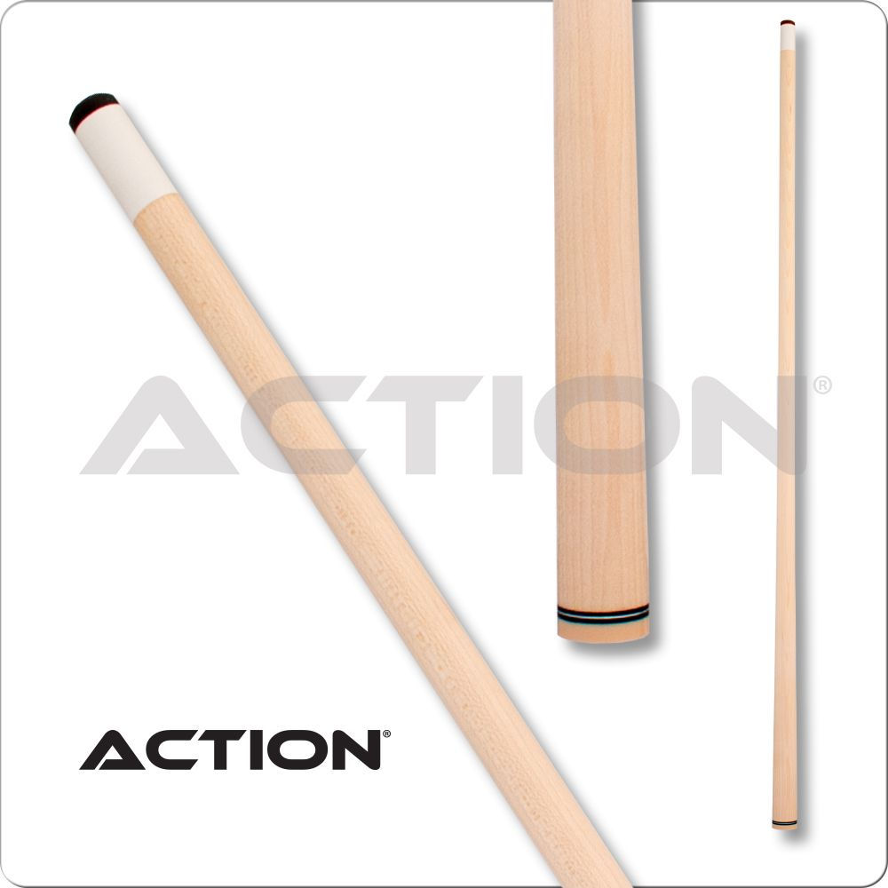 Action ACTXS Z Pool Cue Shaft Cream Collar w/silver ring