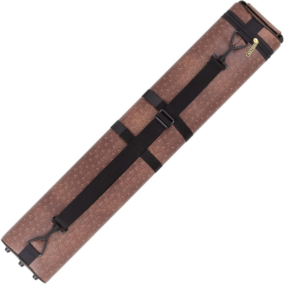 Thumbnail: Action AC35 3x5 Hard Pool Cue Case - Brown