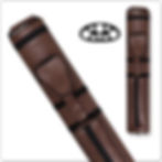 Action AC35 3x5 Hard Pool Cue Case - Brown