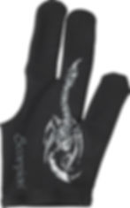 Scorpion Pool & Billiard New Logo Glove BGLSC02  - Bridge Hand Left