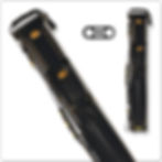 InStroke ISC24 Cowboy 2x4 Leather Pool Cue Case - Black