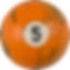 Action Black Marble Replacement Pool Ball - RBBM #5