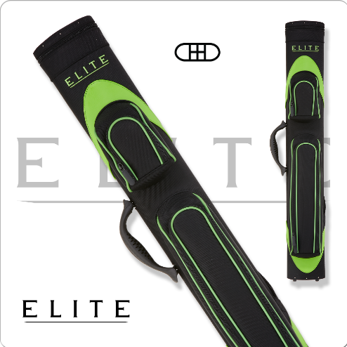 Elite ECW24 2x4 Wave Pool Cue Case - Green