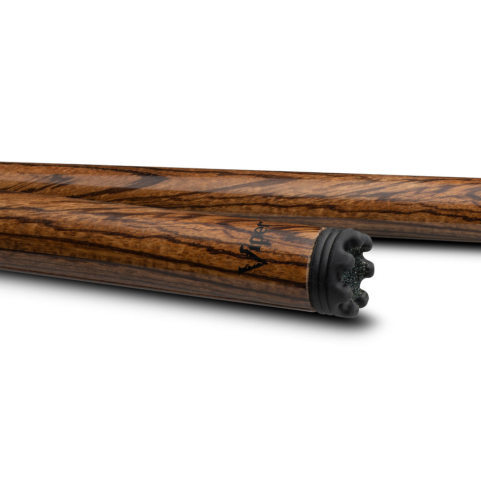 Thumbnail: Viper 50-0501 Sneaky Pete Zebrawood Billiard/Pool Cue Stick