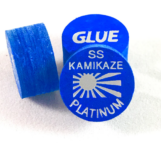 Thumbnail: Kamikaze Platinum Pool Cue Tip - Single -  QTKZP