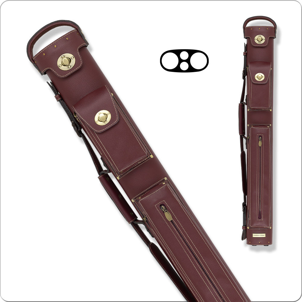 Tango TAZM22 Zorzal MKT Pool Cue Case - Burgundy