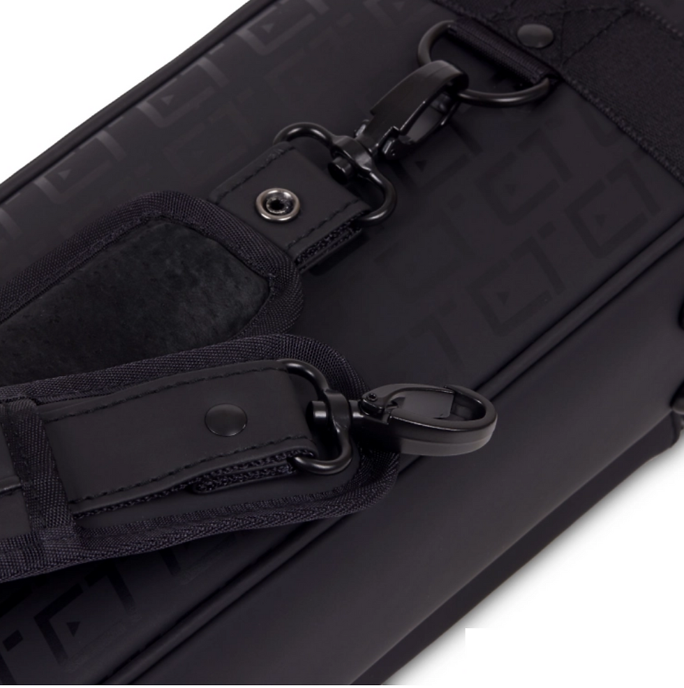 Thumbnail: Cuetec 4x8 Noir Black Pro Line Pool Cue Case