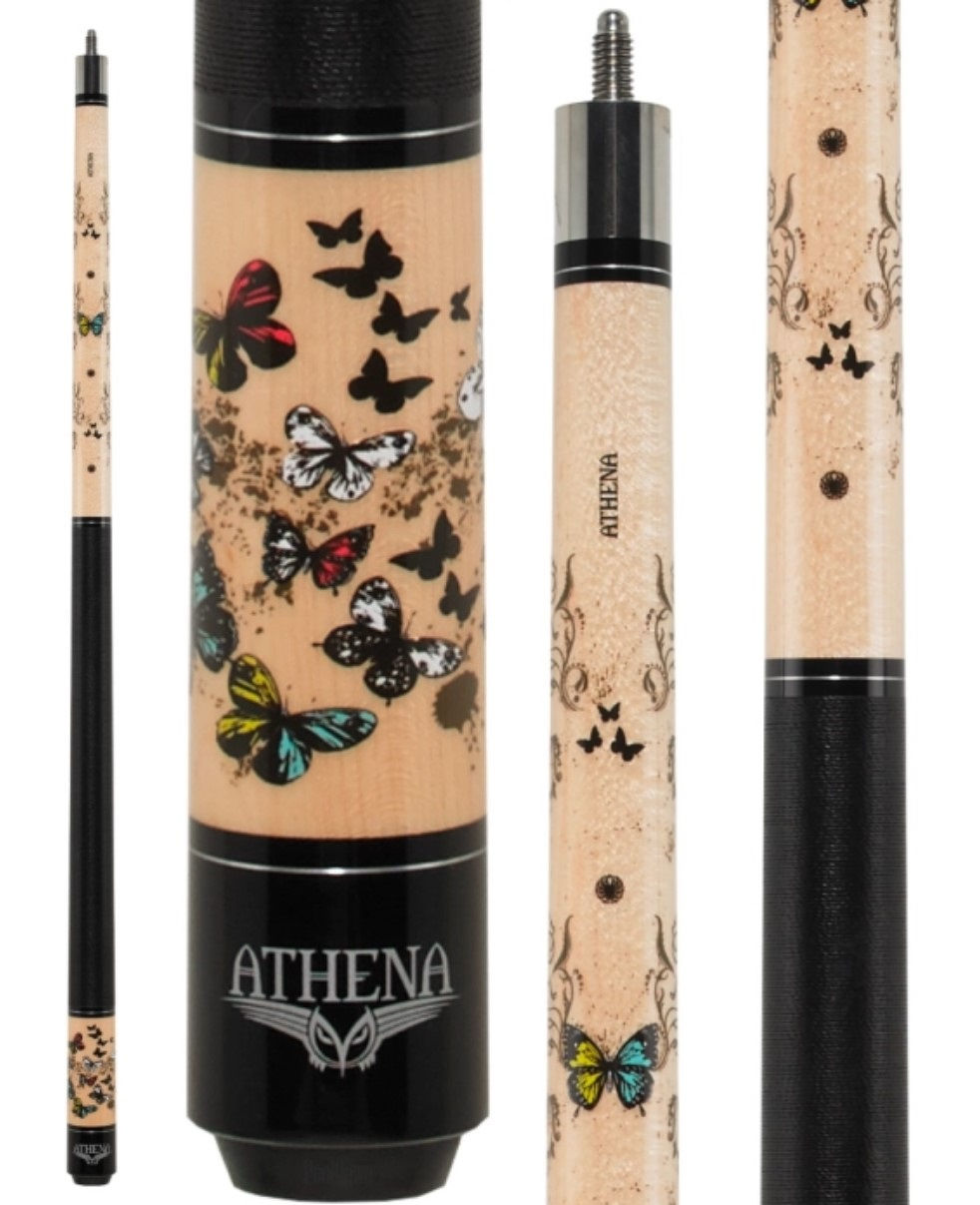 Athena ATH45 Butterflies Pool Cue