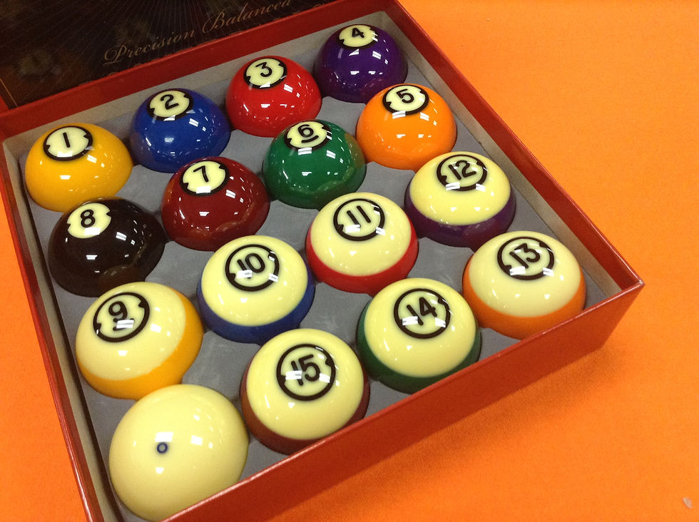 Thumbnail: Brunswick Centennial Pool Balls Set - BBCENT