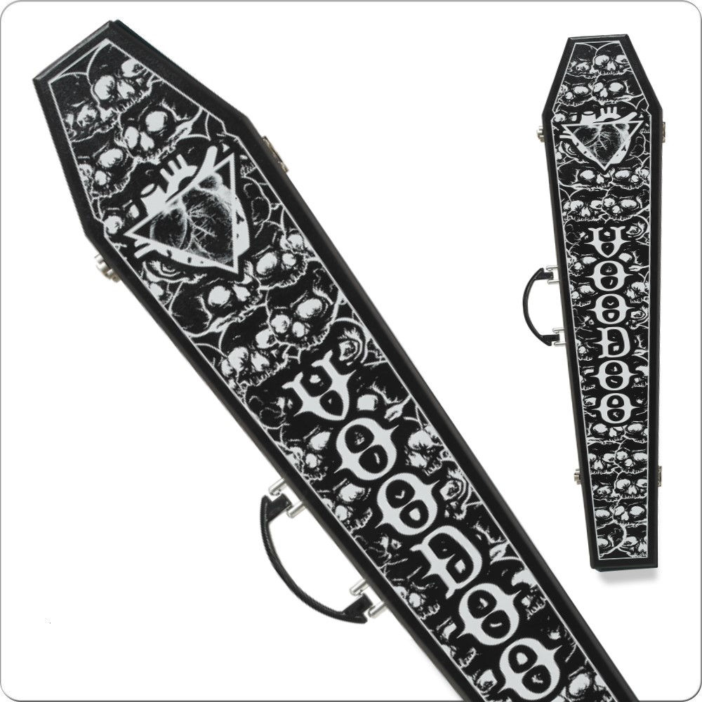 Voodoo VODCOFB 1x1 Coffin Box Pool Cue Case