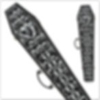 Voodoo VODCOFB 1x1 Coffin Box Pool Cue Case