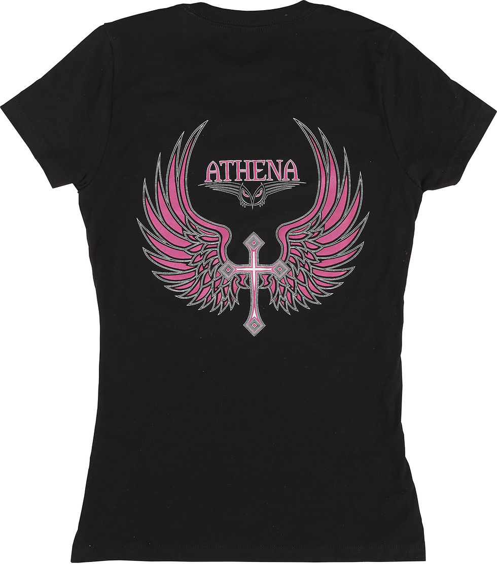 Thumbnail: Athena Logo Black T-Shirt