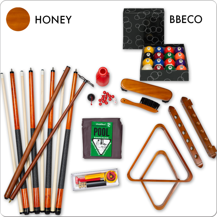 Thumbnail: Standard Pool Table Accessory Kit With Ball Set Options