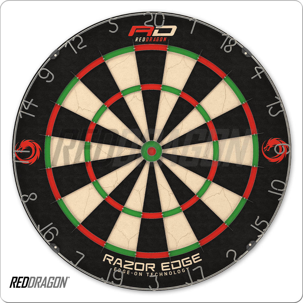Red Dragon 30-RD20138 Razoredge Steel Tip Dart Board