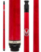Jacoby JCBMCN Monster Crush Pool Cue - No Wrap - Red