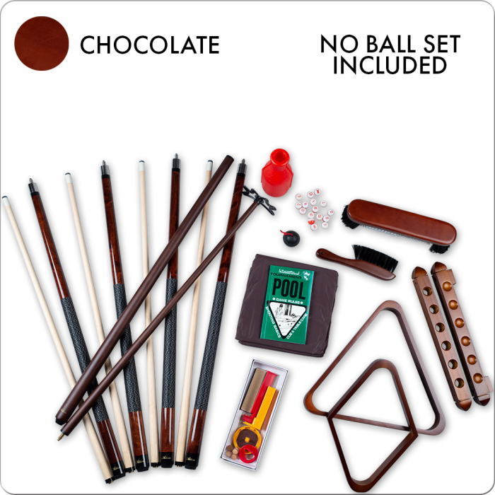 Thumbnail: Standard Pool Table Accessory Kit With Ball Set Options