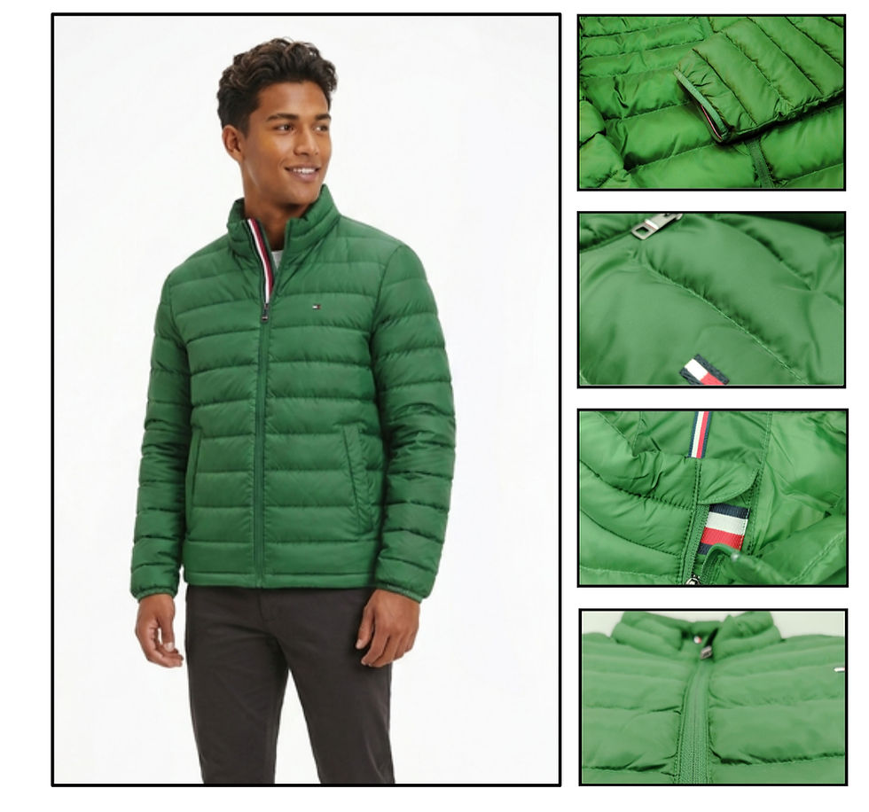 Chamarra para caballero, Verde, marca Tommy Hilfige $2550