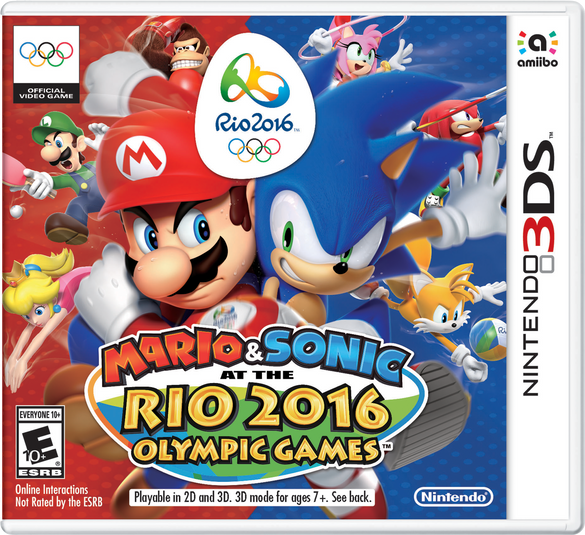 Mario & Sonic En Los Juegos Olímpicos Rio 2016 Ya Disponible 18/03/16