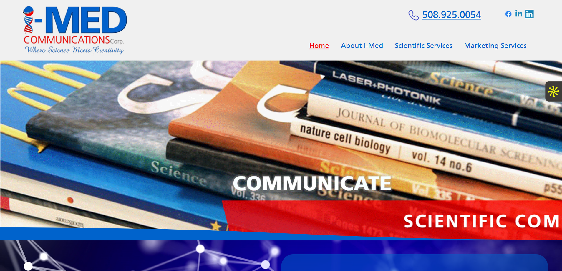 i-Med website image
