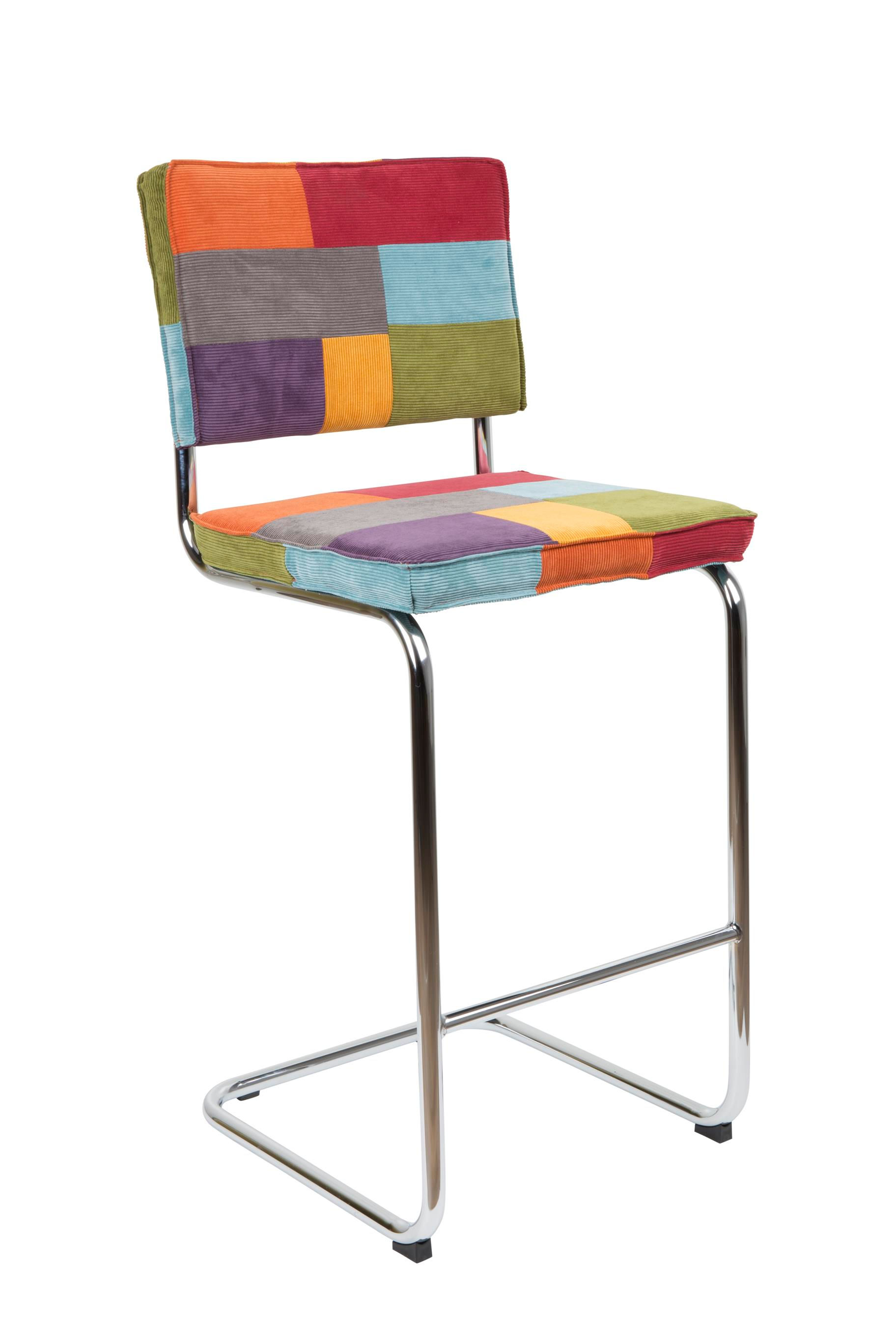 RIDGE RIB MULTI COLOUR BARSTOOL