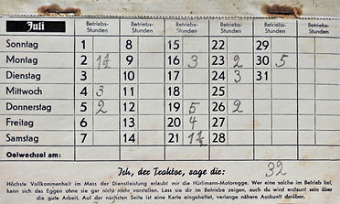 Kalender 1945 | HCS