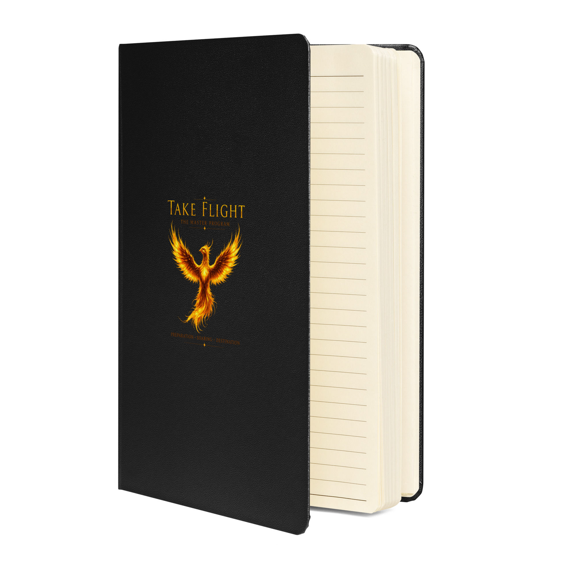 The Official Take Flight Master Program Hardcover bound notebook
