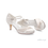Thumbnail: Blanca Satin Low Heel Bridal Shoe