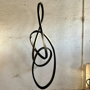 Escultura de madera de fresno