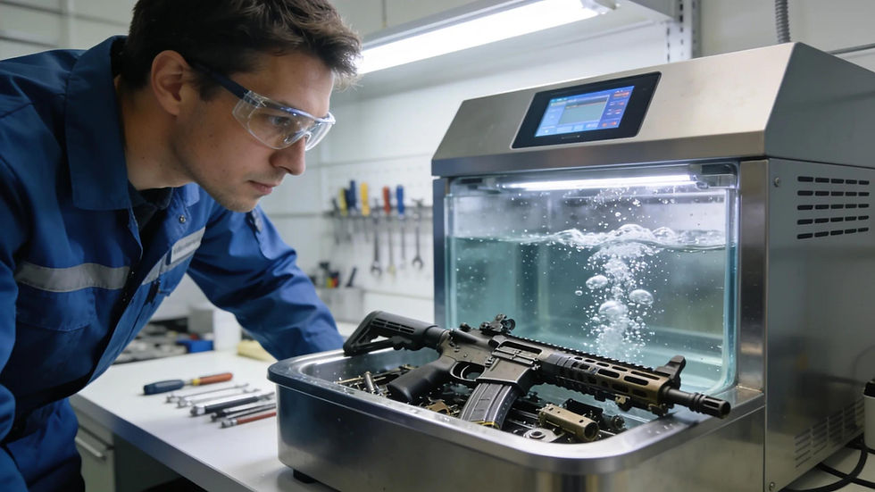 Restore Your Firearm: Ultrasonic Gun Cleaning in San Antonio