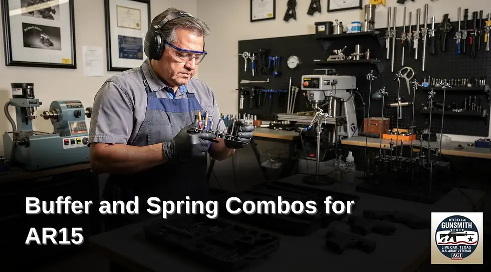 Buffer and Spring Combos for AR15 Tuning