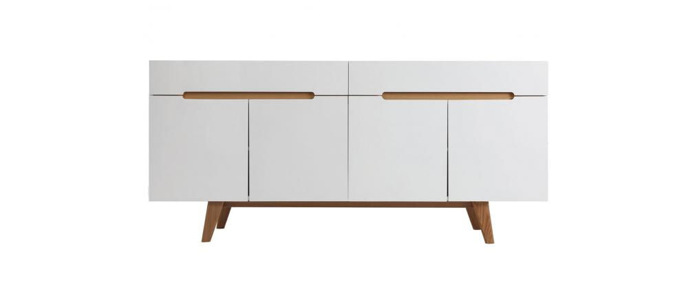 Aparador Suecia, 2 grandes cajones  y 4 puertas